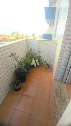 Imagem Apartamento de 2 dormitórios com Vista Lateral para a Praia do Gonzaga