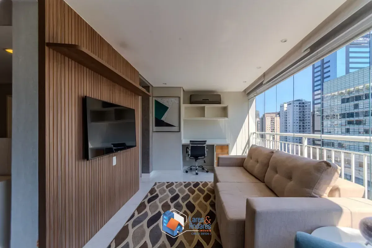 Imagem Apartamento para venda em Vila Olímpia com 1 quarto, sendo 1 suíte, 57m²