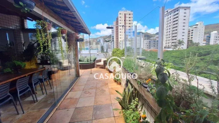Imagem Cobertura com 3 quartos à venda, 200 m² por R$ 1.815.000 - Sion - Belo Horizonte/MG
