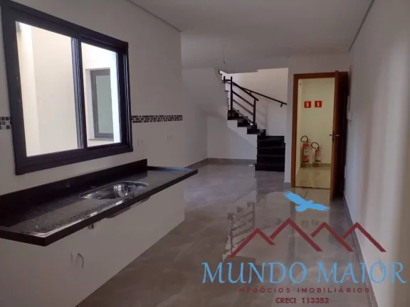 Imagem Cobertura com 2 Quartos e 1 banheiro à Venda, 102 m -Vila Scarpelli!