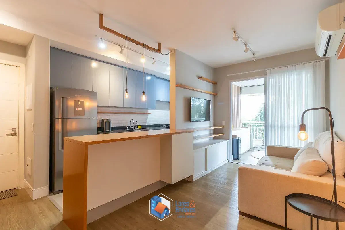 Foto do imóvel Apartamento para venda em Vila Monte Alegre com 2 quartos, sendo 1 suíte, 76m² em Avenida Fagundes Filho