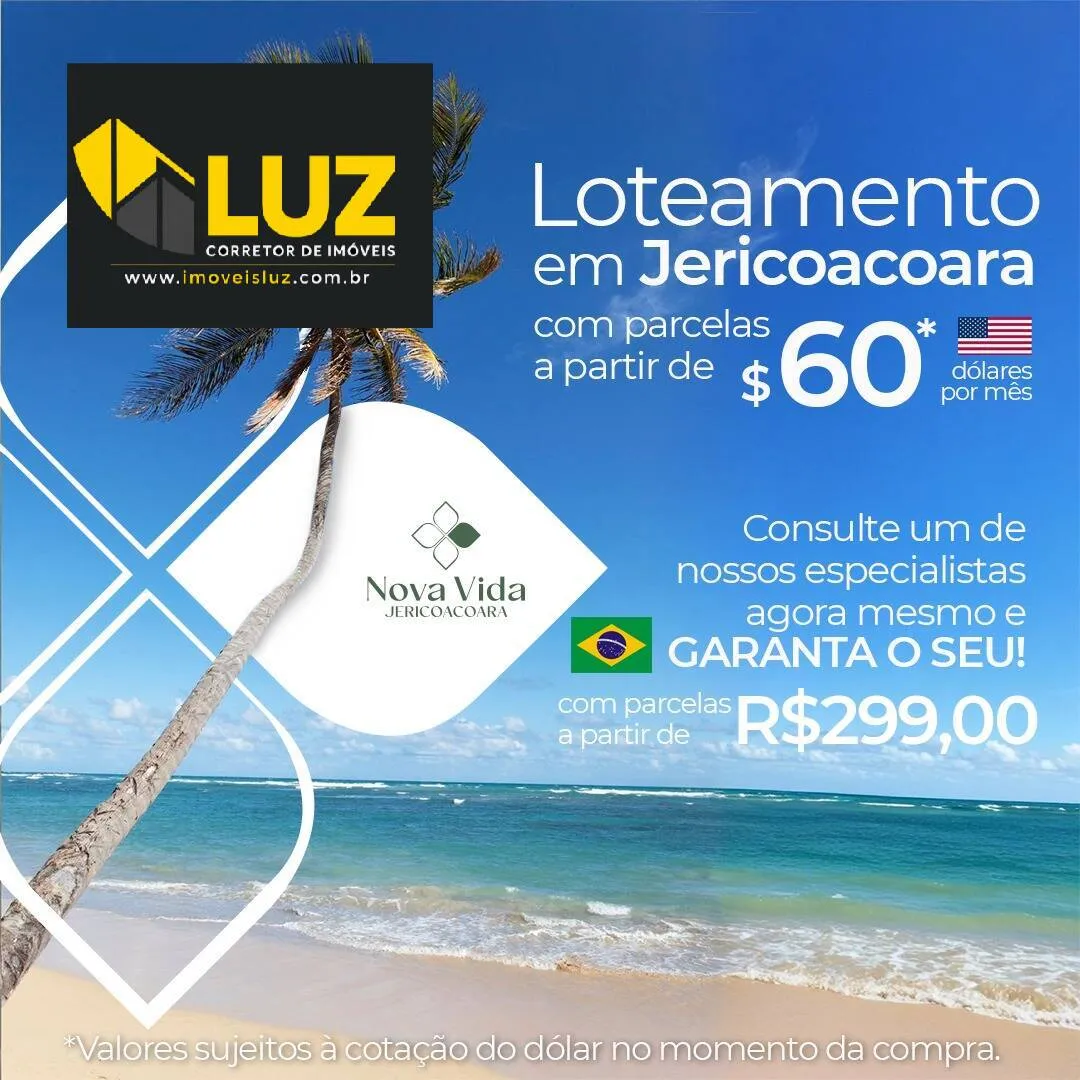 Imagem Nova Vida Jericoacoara Land Development - Seu lugar no paraíso começa aqui!