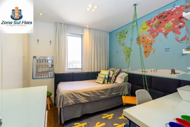 Imagem Apartamento Alto Padrão à Venda em Santo Amaro Com 3 Suítes, 4 Vagas - Varanda Gourmet