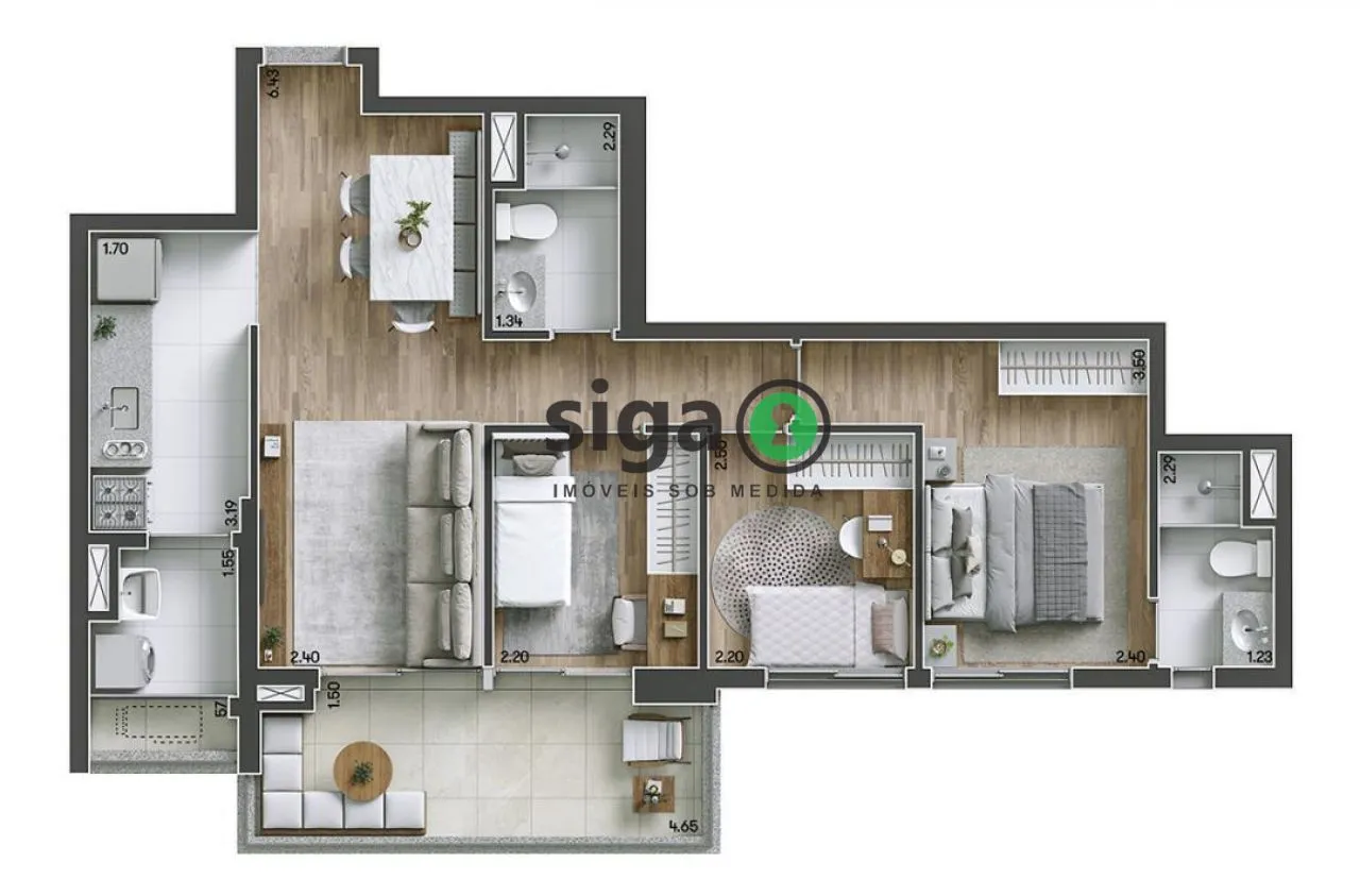 Imagem Apartamento Residencial em Ipiranga