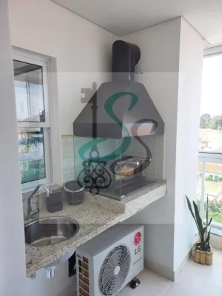 Imagem Venha morar no Parque Industrial, Campinas. Apartamento de 3 dormitórios com armários planejado sendo 2 suítes, possui ventilação cruzada na área soc