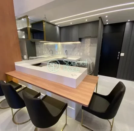 Imagem Moderno Loft para locação Jardins *100m² privativos *Duplex 100% mobiliado *Living com ambientes ...