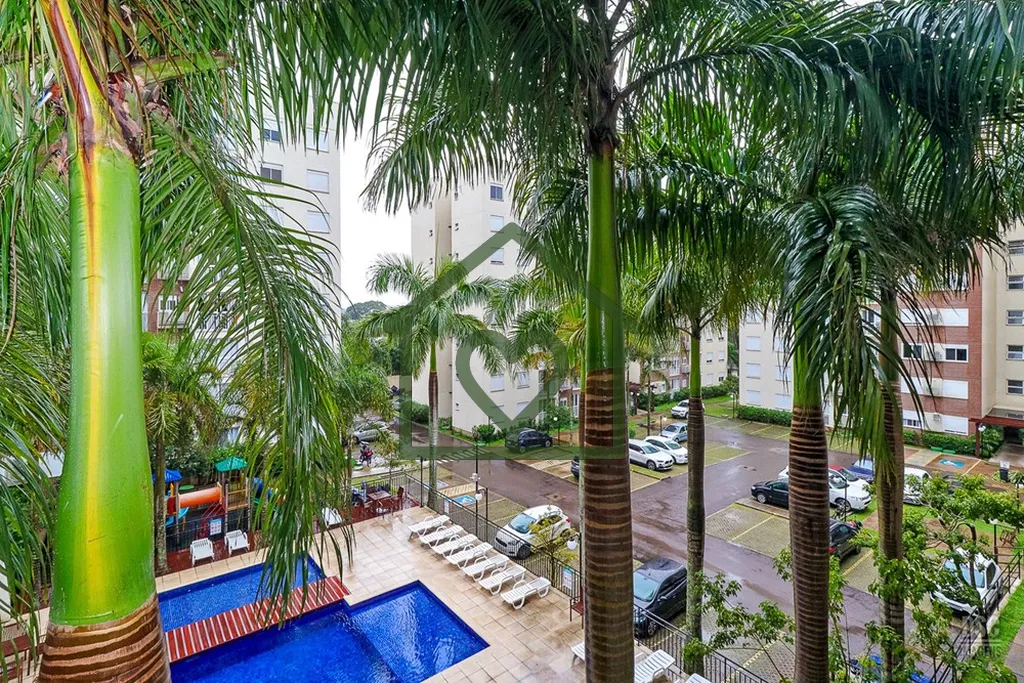 Imagem O apartamento tem vista para a infra estrutura, nas janelas e incidência do sol pela tarde. São 2 ...