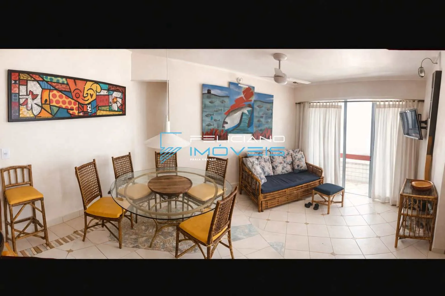 Imagem Apartamento com 2 quartos, Flórida, Praia Grande - R$ 430 mil, Cod: 7025