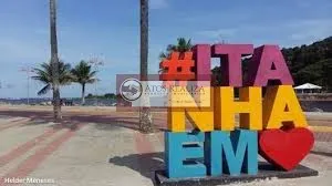 Imagem Apartamento com sacada em Nossa Senhora do Sion - Itanhaém