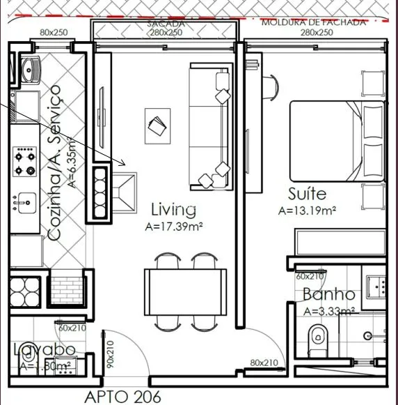 Imagem Vende-se Apartamento no Palazzo Dell Rossa em Gramado/RS
