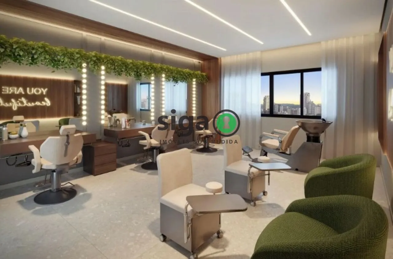 Imagem More na frente do metro Brooklin - 1 quarto com vaga na Roque Petroni!