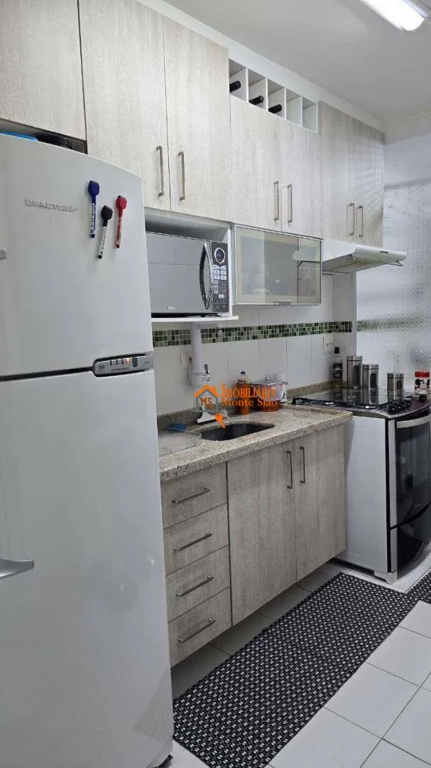 Imagem Apartamento com 2 dormitórios à venda, 50 m² por R$ 371.000,00 - Jardim Santa Mena - Guarulhos/SP