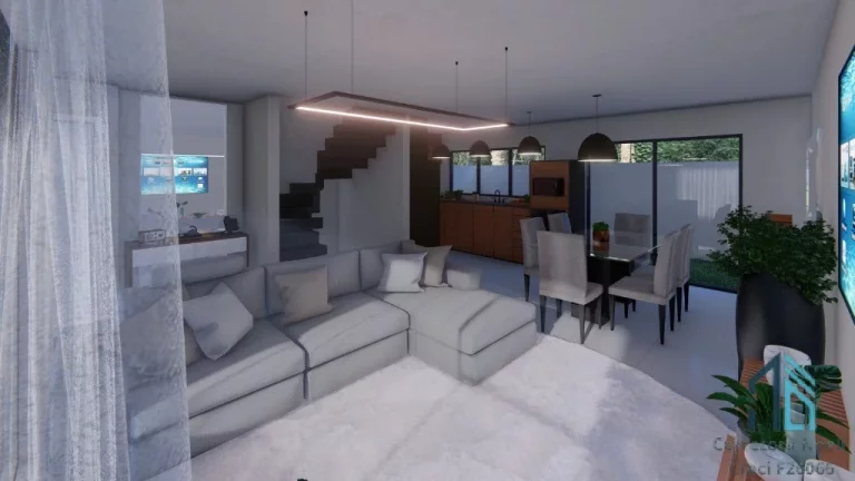 Imagem Sobrado a venda, novo com terraço, ótimo acabamento 03 quartos c/suíte, no Pinheirinho em Curitiba PR