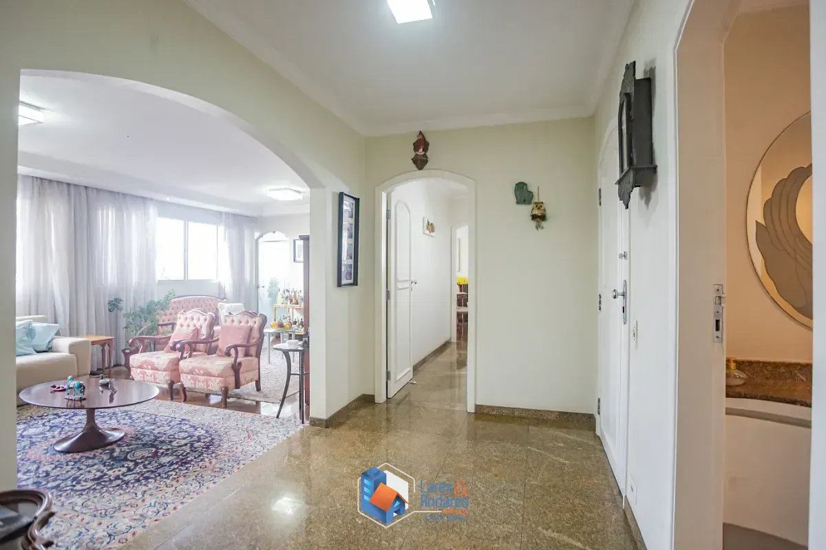 Imagem Apartamento para venda em Campo Belo com 4 quartos, sendo 3 suítes, 220m²
