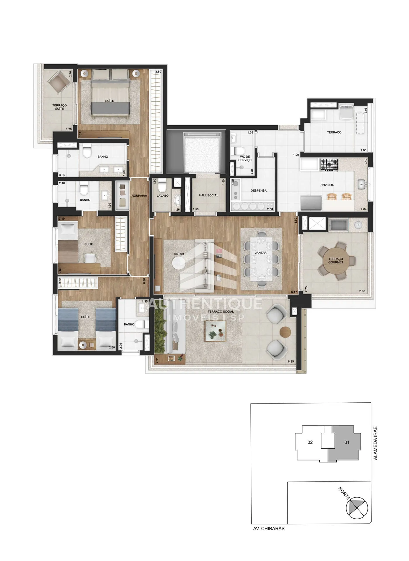 Imagem AYLA MOEMA - Apartamento à venda em São Paulo/SP