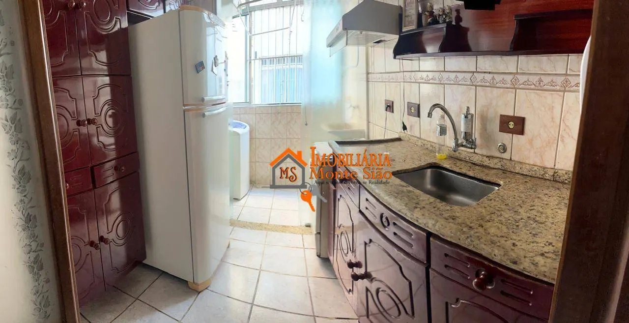 Imagem Apartamento com 2 dormitórios, 50 m² - venda por R$ 200.000,00 ou aluguel por R$ 2.000,00/mês - Vila Rio de Janeiro - Guarulhos/SP