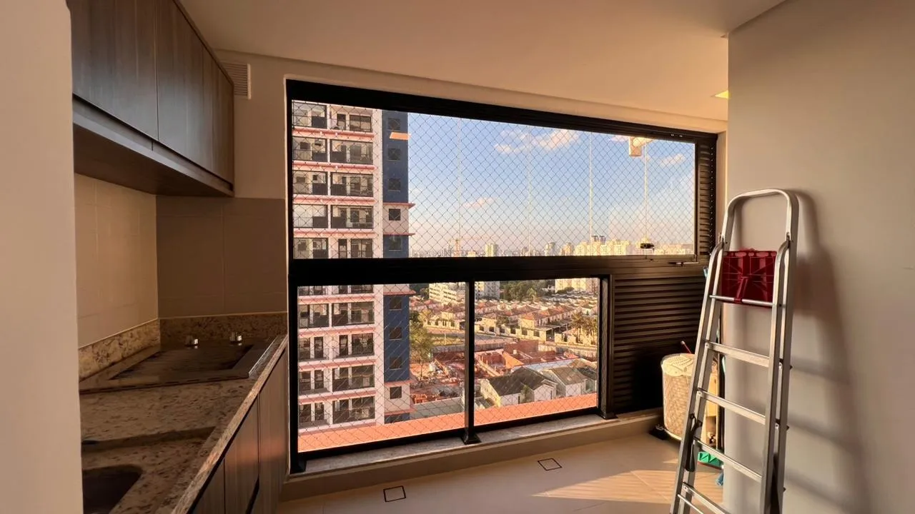 Imagem Apartamento Moderno de 67 m² com Suíte, Sacada Gourmet, Vista para o Pôr do Sol e 2 Vagas no Biarritz Campolim