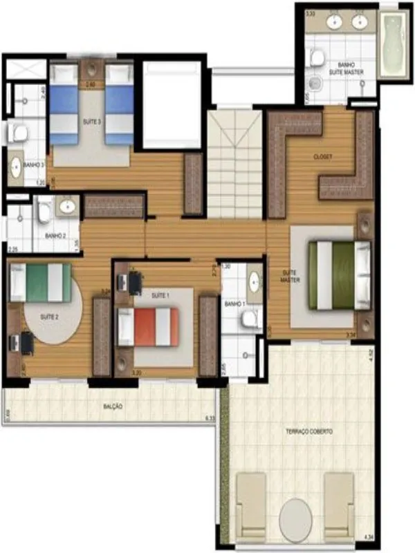 Imagem Edifício Splendor Chácara Klabin, apartamento com 3 quartos em Chácara Klabin São Paulo SP,, apartment in São Paulo
