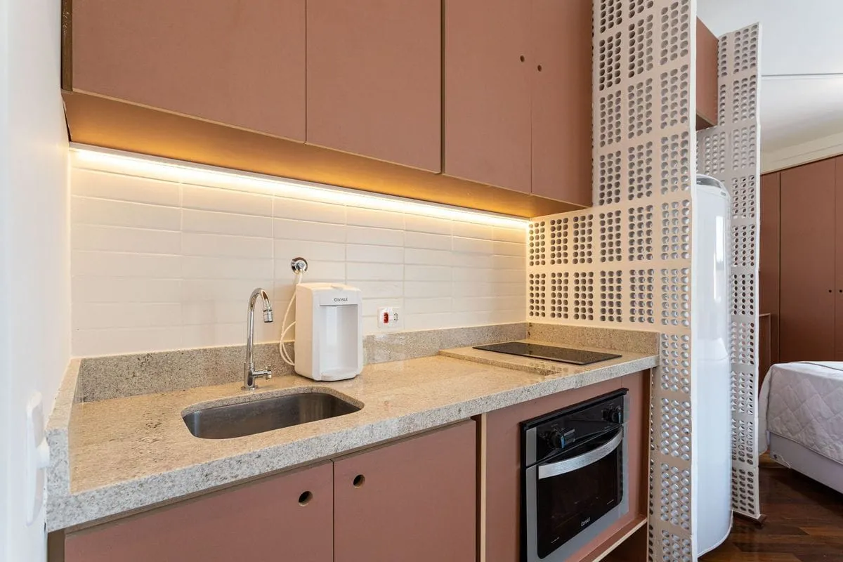 Imagem Apartamento com 1 Quarto para alugar, 36m² - Santa Cecília