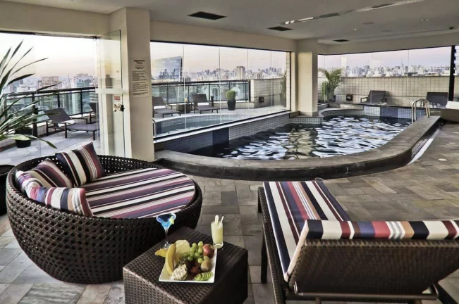 Imagem Flat disponível para venda no Blue Tree Premium Faria Lima, com 29m², 1 dormitório e 1 vaga