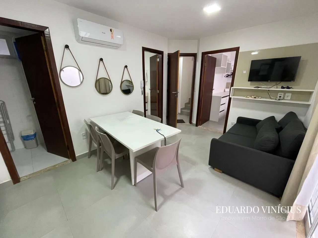 Imagem Mar Doce Lar - Apartamento na Segunda Praia do Morro de São Paulo com 1 Dormitório
