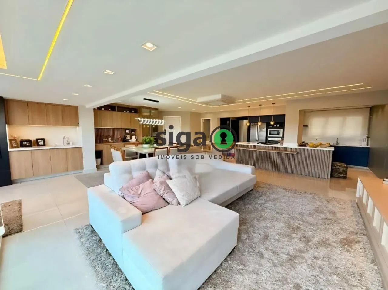 Imagem Apartamento para locação Campo Belo 154m², 3 suítes, reformado, varanda gourmet, vista verde