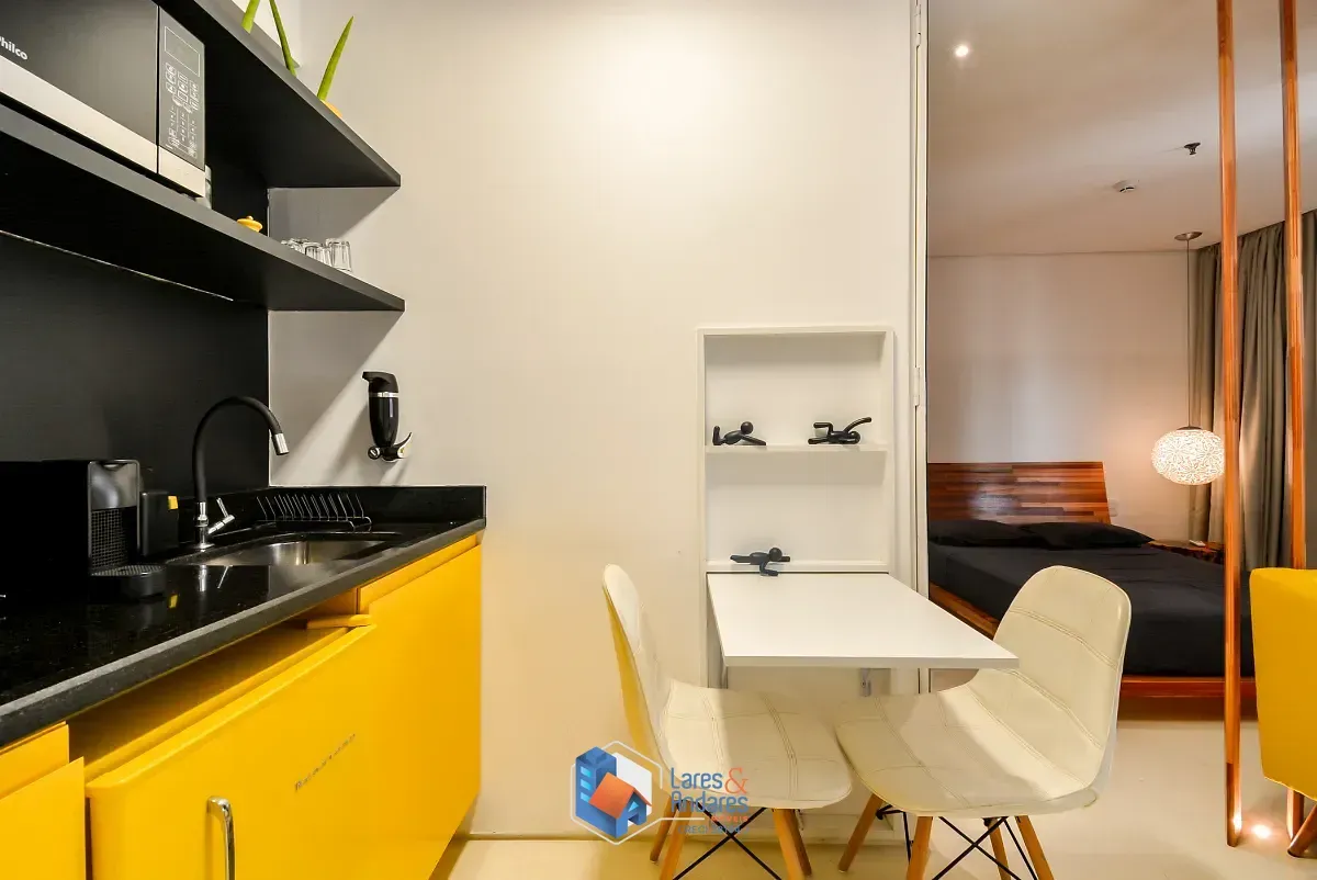 Imagem Apartamento para venda em Itaim Bibi com 1 quarto, 29m²