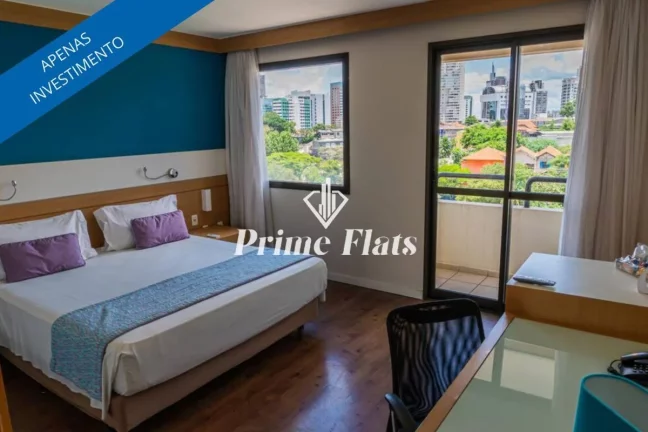 Foto do imóvel Flat disponível para venda no Quality Faria Lima, com 24m², 1 dormitório e 1 vaga em Rua Diogo Moreira