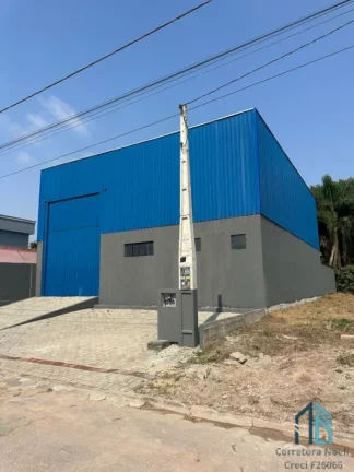 Imagem Barracão/Galpão Comercial novo, com 360,00m² de terreno e 270m² Construídos em Gaspar -SC