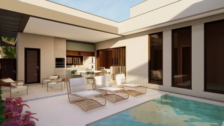 Imagem CASA TÉRREA 03 SUITES 02 VAGAS PISCINA CONDOMINIO LAGOS D...apos; ICARAI - SALTO