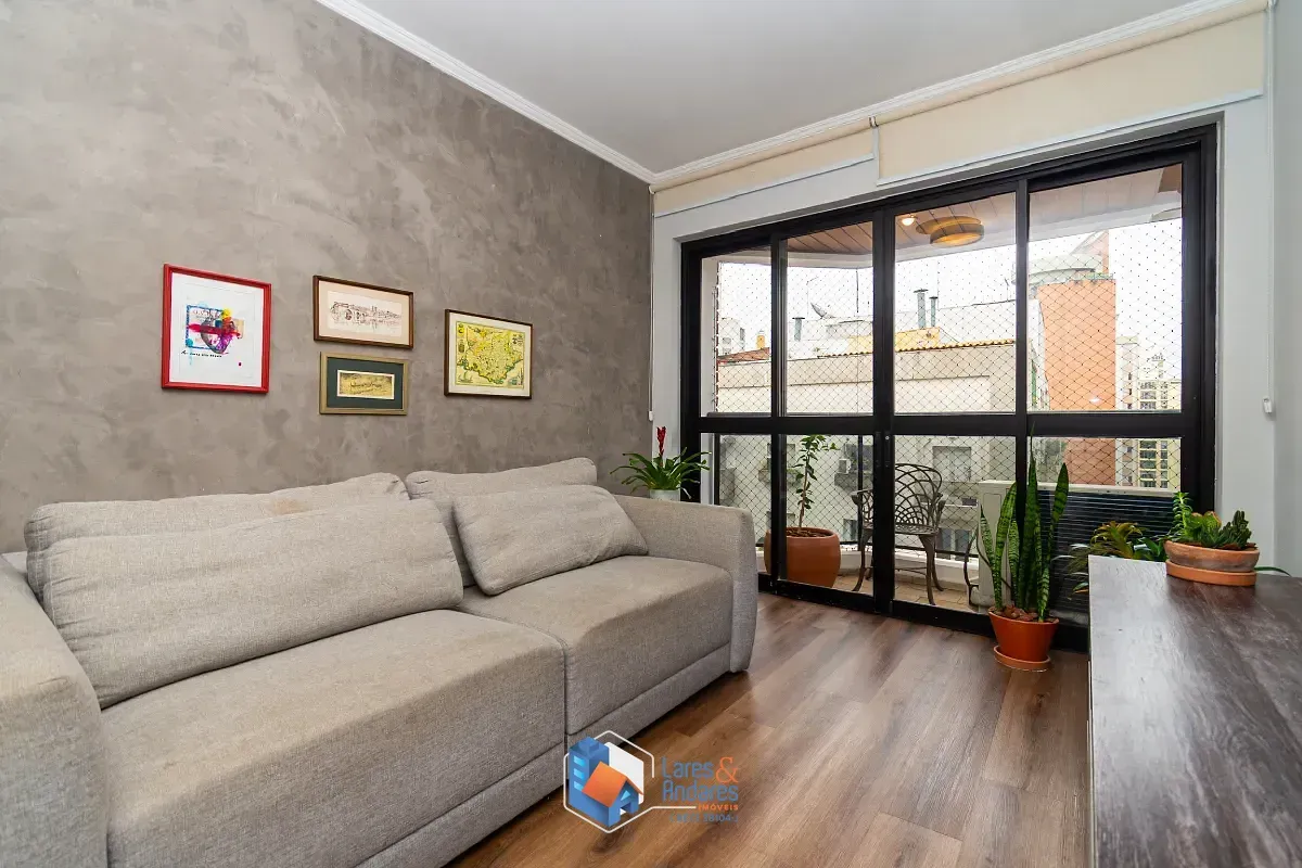 Imagem Apartamento para venda em Moema com 3 quartos, sendo 1 suíte, 90m²