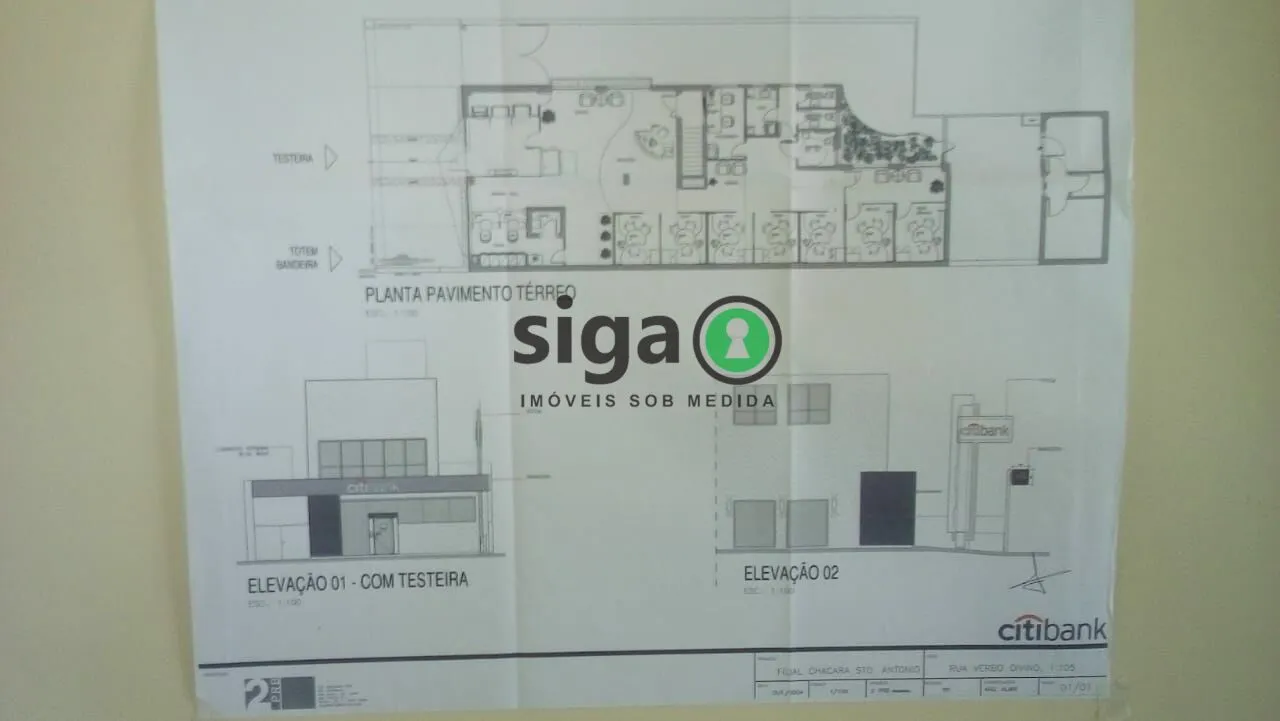 Imagem Prédio comercial disponível para locação na Chácara Santo Antônio