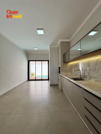 Imagem Imperdível oportunidade de adquirir casa em condomínio na Reserva Imperial, Ribeirão Preto-SP! 3 quartos, 3 suítes, 2 salas, 4 banheiros, 4 vagas de garagem e 151,50 m² de área. Visite agora! Quer Imóvel Negócios Imobiliários!