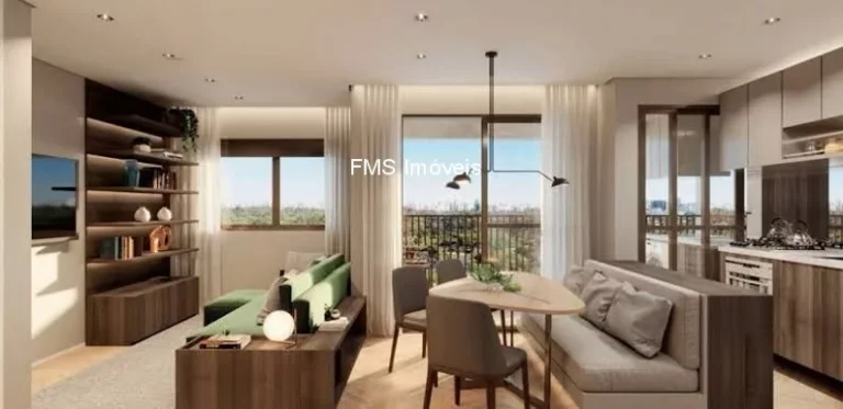 Imagem Apartamento de 2 quartos com 2 suítes e vaga na Vila Anastácio, São Paulo-SP: 55m² de conforto!