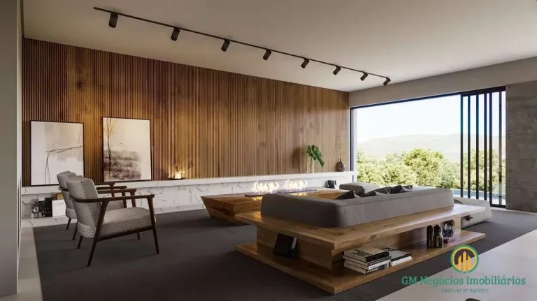 Imagem Casa com 4 suítes Zero Km! Moderna, integrada, linda vista!