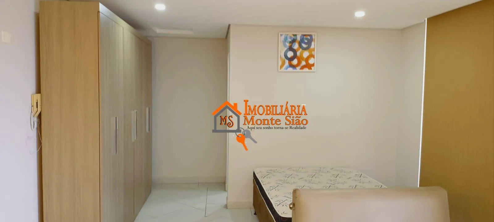 Imagem Studio com 1 dormitório para alugar, 36 m² por R$ 3.000,00/mês - Vila Augusta - Guarulhos/SP