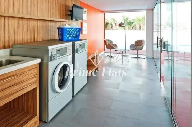 Imagem Flat disponível para locação no Wyndham Garden Convention Nortel, com 35m², 1 dormitório e 1 vaga de garagem