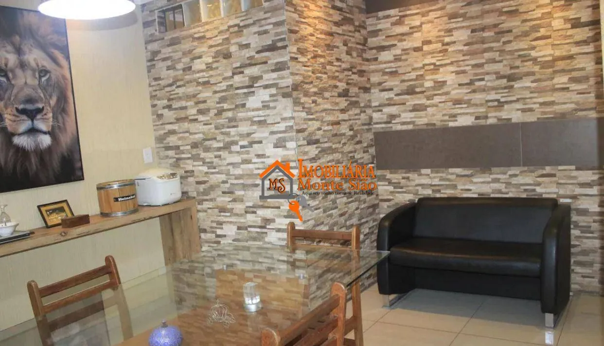 Imagem Sobrado com 3 dormitórios à venda, 238 m² por R$ 690.000,00 - Jardim Vila Galvão - Guarulhos/SP