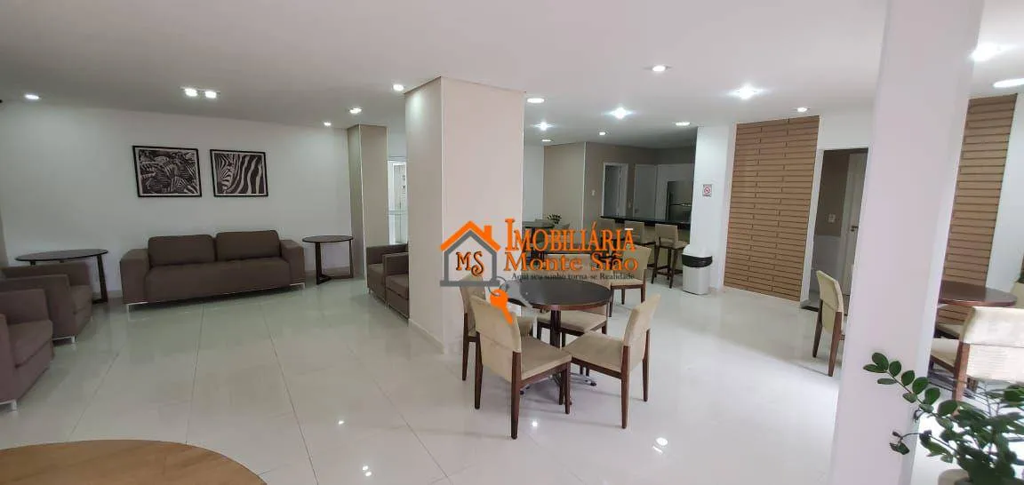 Imagem Apartamento com 2 dormitórios à venda, 56 m² por R$ 480.000,00 - Vila das Palmeiras - Guarulhos/SP