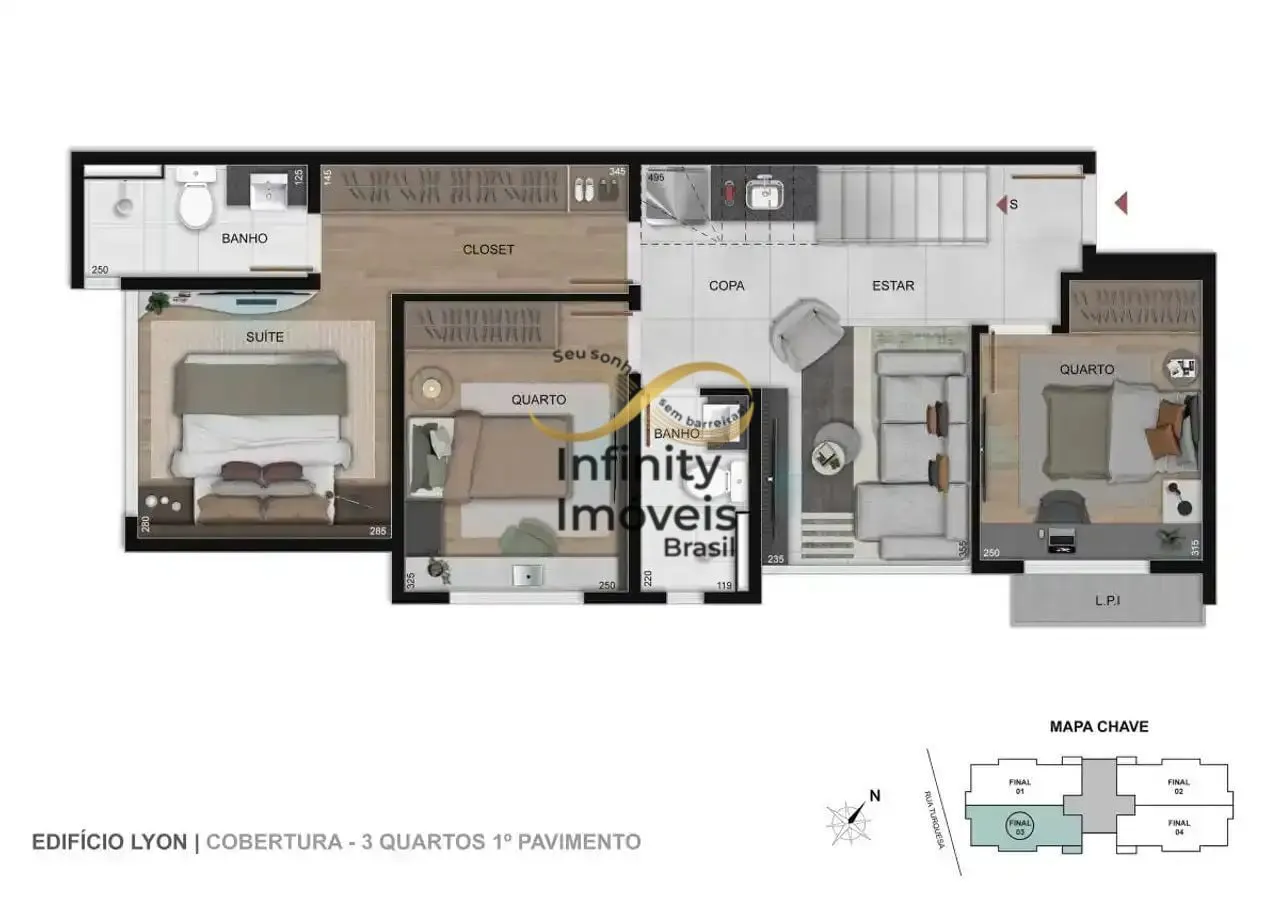 Imagem LYON - Apartamento à venda no bairro Prado - Belo Horizonte/MG