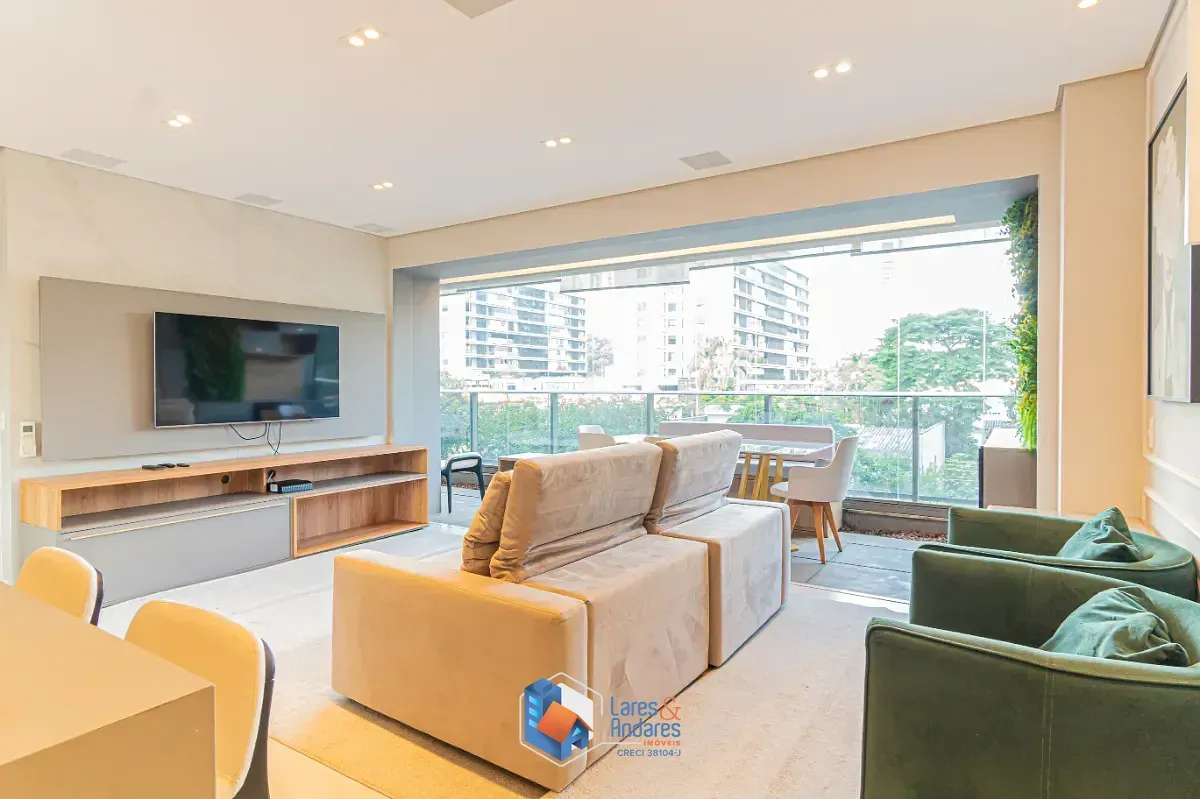 Imagem Apartamento para venda em Brooklin Paulista com 2 quartos, sendo 2 suítes, 81m²
