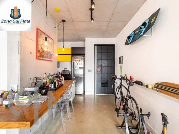 Imagem APARTAMENTO COM DESIGN CONTEMPORÂNEO NO ITAIM - SEMI MOBILIADO