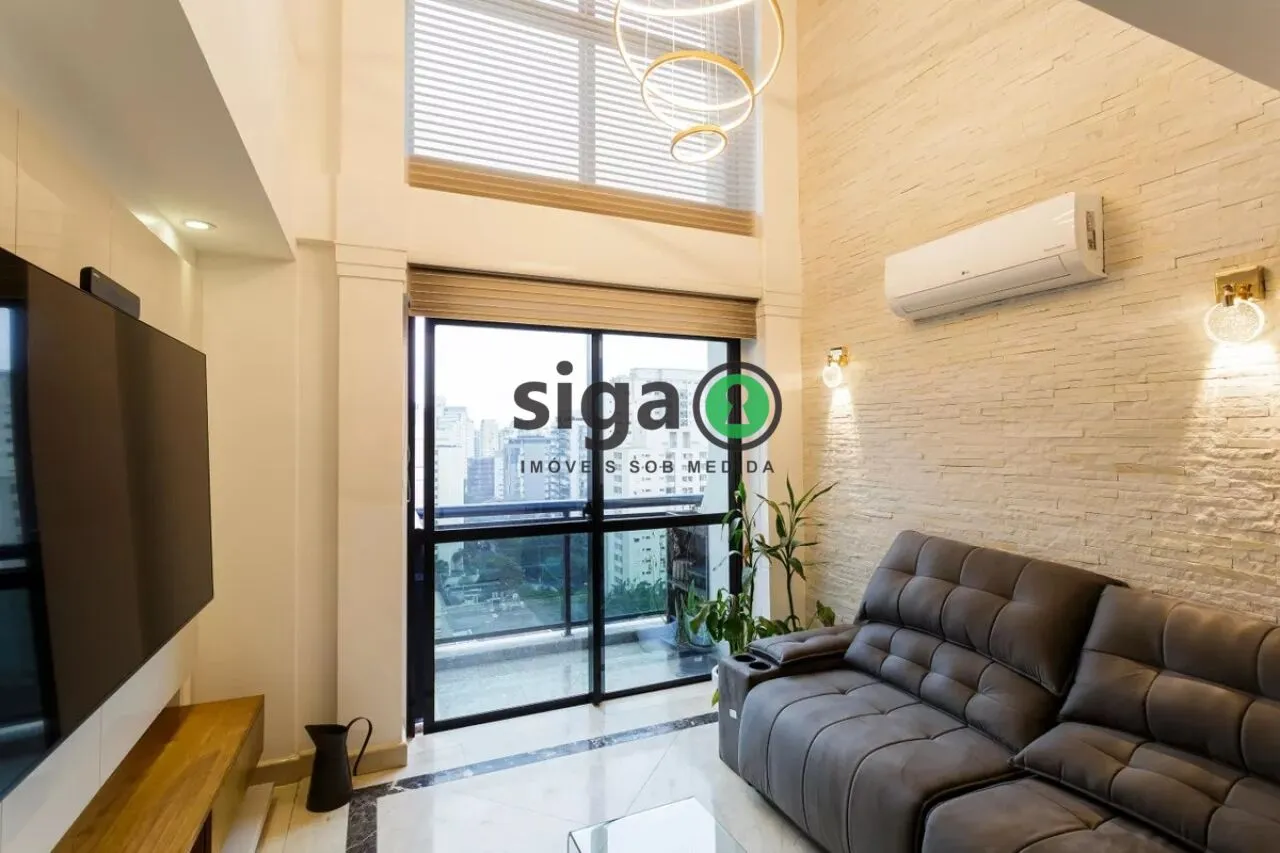 Foto do imóvel Duplex mobiliado em Moema com 3 vagas - São Paulo/SP