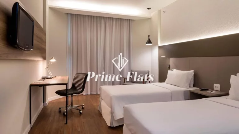 Foto do imóvel Flat disponível para venda no Intercity Ibirapuera, com 26m², 1 dormitório e 1 vaga em Avenida Ibirapuera