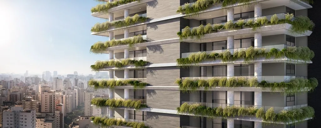 Imagem Um projeto grandioso, inspirado em empreendimentos de Nova Iorque. O verde rompe as fronteiras com a...