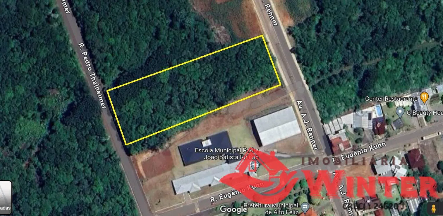 Foto do imóvel Área nobre com 7.059,62m2 no Centro de Alto Feliz.