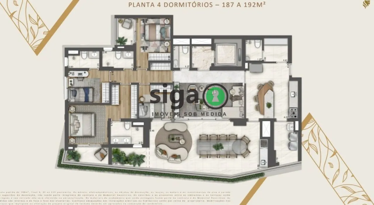 Imagem Apartamento para venda no Paraíso 04 dormitórios, São Paulo - SP