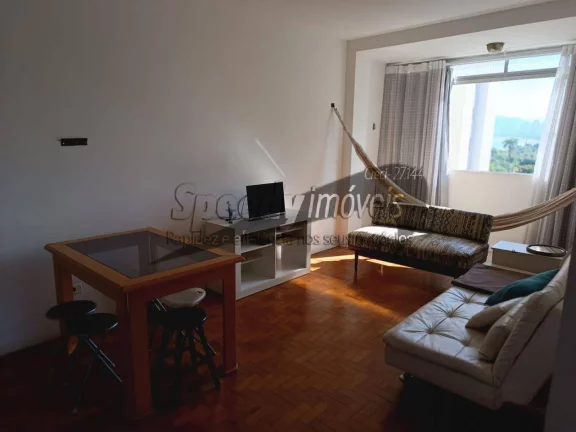 Imagem Apartamento em Santos na orla da praia, 2 dormitórios.