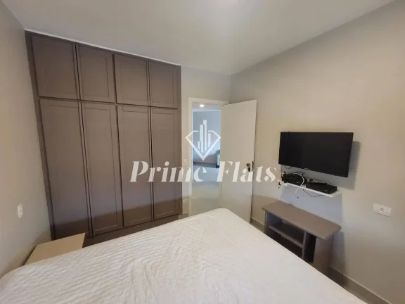 Imagem Flat disponível para locação no Contemporâneo Home e Service, com 42m², 1 dormitório e 1 vaga