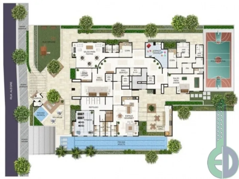 Imagem Condomínio Giardino Allegro São Caetano do sul, comprar apartamento em sao caetano do sul